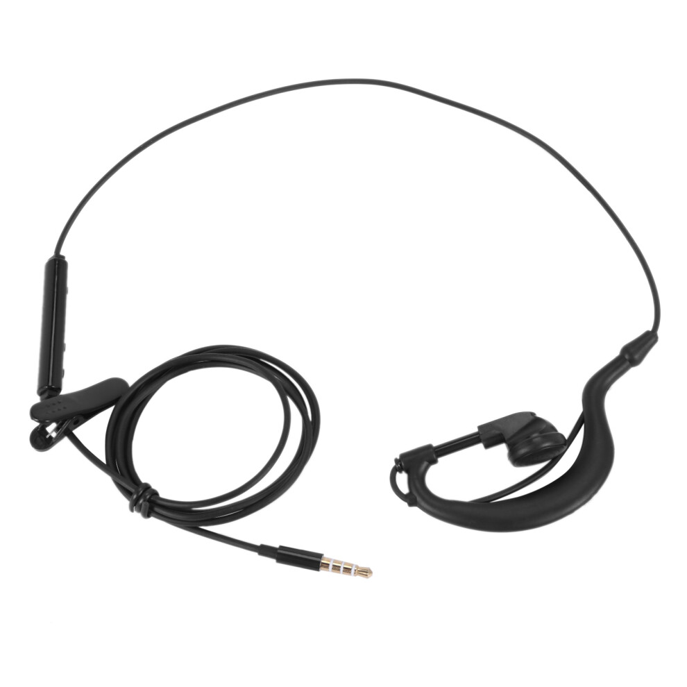 2X 3.5Mm Single In-Ear Only Mono Earphone Earbud Headphone W/ Mic For Phone For 4712869977299
