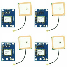 4X GY-NEO-6MV2 NEO-6M GPS-Module met Flight Control EEPROM MWC APM2.5 Grote Antenne