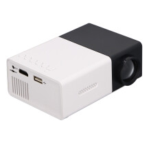 Mini proyector 1080P 128 GB 12,5 x 8,5 x 4 cm Negro/Blanco