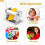 Stainless Steel Polymer Clay Roller Machine Set Includes Clay Presser Machine for DIY  Projects 3