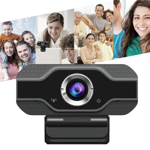 1080p USB Webcam Webcam with Microphone PC Camera 60fps HD Full Camera Webcam for Computer Real- Video Conference 2