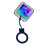 CPU Wafer Keychain Processor Memory Chip Glue Drip Decoration for  for  Silicon Wafer Research Teaching 5