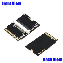 M.2 (NGFF) Key A/E/A+E to PCI-E Adapter with FFC Cable for PC Computer