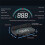 Car HUD   Display OBD Speedometer Windshield Projector  Digital Water Temp Voltage Speed Meter 2