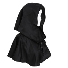 1 Pieza Capa de la Muerte Capa con Capucha Sombrero Capucha Bufanda Cuello Disfraz Capa Sombrero para Fiesta de Halloween
