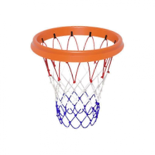 Portable Basketball Net Easy Install Throw And Attach Durable All-Weather Net Rimless Hoops Universal Fit Indoor Outdoor 25-26 -H