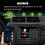 Estéreo Automotivo Double Din de 7 Polegadas com Android Auto Carplay Sem Fio, Rádio Automotivo com  FM Mirror Link, Câmera de Ré 6