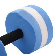 1Pc Outdoor Pool Toys Eva Foam Floating Dumbbells Summer Water Dumbbell Toys Swimming Pool Floating Dumbbells Water Support Dumbbells