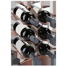Branch Shaped Rack Iron Art Wine Display Rack Home Decoration Table Wine Rack Wine Bottle Storage Freestanding Holder