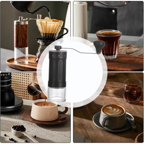 Manual Coffee Bean Grinder 40 Adjustable Settings Handheld Coffee Grinder Hand Grinder Coffee Machine ConicalBurr Coffee 2