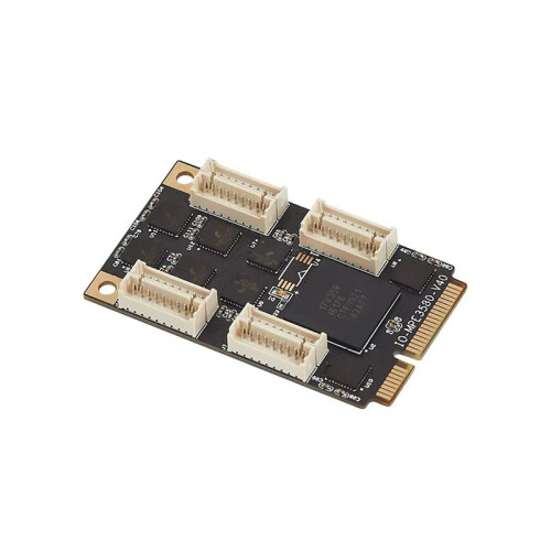 PCIE Express 8 Serial  Controller Card  PCIe DB9 RS232 Adapter  PCI-E COM Card 15 KV ESD Protection 1