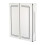 Living And Home Wall-mounted Bathroom Mirror Cabinet with Led Lights 2