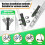 Anti-Theft Folding Bike Lock with Air Tag Bracket, High Security Combination Lock for E-Bikes and Scooters 6
