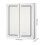 Living And Home Wall-mounted Bathroom Mirror Cabinet with Led Lights 7