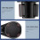 Premium Car Cup Holder Expander Multi-Function Drink Holder with Food Table 360-Degree Adjustable Base Tray for Snack S 3
