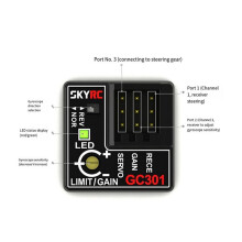 Skyrc GC301 4-8,4 V Capteur Gyroscopique,  Capteur Gyroscopique pour Voiture Télécommandée, Sortie de Direction Corrective Intégrée SK-600068