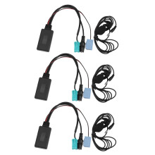 3X Car 5.0 Aux Cable Microphone Handsfree Mobile Phone Free Calling Adapter for 2005-2011