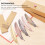 27 Pieces Of Metal Bookmarks Feather Bookmarks Feather Bookmarks for Students 8