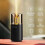 Aroma Diffuser med Levande Ljus USB Elektrisk Ultraljudsdimmaskin Luftfuktare för Bil Doft Essential Diffuser Vit 2