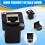 2Pcs Ethernet GigE RJ45 Cat 6A EtherCON Feedthru Modular Panel Connector for Switchcraft EH Series Neutrik NE8FDX-P6 5