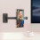 Kitchen Tablet Wall Mount Arm Foldable Adjustable 4.7-12.9 Inch Tablet Mobile Phone Holder White 8