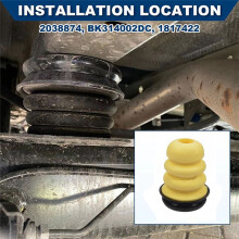 2Pcs Rear Axle Bump Stop Single Rear Wheel for Transit Custom MK8 2014 250 to 310 Series BK314002EB