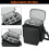 TXEsign Bolsa de Transporte para Microfone de Viagem com 6 Compartimentos Bolsa para Microfone Bolsa de Transporte para Microfone com Alça de Mão e 10