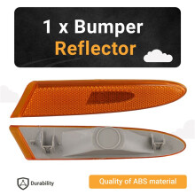 Car Front Bumper Reflector for XJ X350 2003-2009 C2C2053 Left