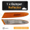 Car Front Bumper Reflector for  XJ X350 2003-2009 C2C2053 Left 4
