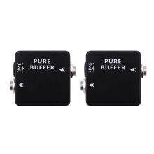 2X MOSKY PURE BUFFER Guitar Pedal Buffer Guitar Effect Pedal Full Metal Shell Guitar Parts & Accessories