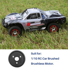 54T M0.8 11mm Gear Hardened Steel Motor Gear for Slash E-REVO Summit 1/10 RC Car Black
