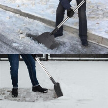 Snow Shovel, Driveway Ice Scraper Tool, Floor Scraper for Cleaning Weeds Tools, Suitable for Roads Outdoor Garden