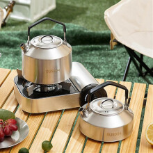 Camping Kettle Outdoor Coffee Pot Tableware Picnic Set Supplies Camping Teapot Travel Cooker 1500ml