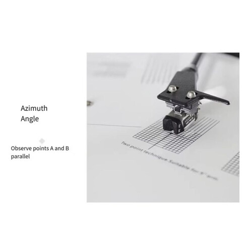 LP Vinyl Record Pickup Calibration Plate Distance Gauge Protractor Adjustment Tool for Turntable 2