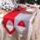Christmas Table Runner,Classic-Kitchen Dining Table Decor Fall Table Runner Fireplace Scarf Gnomes Table Cloth Grey 10