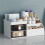 Large Capacity Desk Organizer - Desktop Storage Box with Drawer, Pen Holder, and Divided Compartments 5