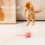 Interactive Cat Toy USB Cat Pet Silicone Automatically Rotates Mouse Tail.Kitten Teasing Stick Green 2