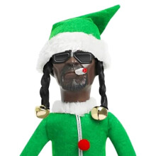Las Decoraciones de MuñEcos de Elfos de Navidad, Figuras de Elfos de Hip Hop Hechas una Mano, Adornos NavideñOs para Fiestas en Casa