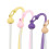 7pc DIY Beadable Bookmarks Bulk,Beadable Bookmarks Pendant Bar,  Beaded Book Lanyards Chains for Students Teachers 4