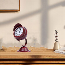 Reloj de Escritorio, Adornos de Reloj Retro Europeo, Manualidades de Escritorio, Reloj Reflector Pequeño, Regalo de Decoración del Hogar