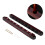 Support de Queue de Billard en Bois pour Queue de Billard avec Clips pour 8 Supports de Queues Rouge Vin 6