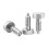 2Pcs M10 Stainless Steel Hand Retractable Spring Plungers with Knurled Handle - Quick Release Locking Pin 4