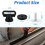 4 Pack Kayak Track Mount Tie Downs for Kayak Accessories Securing for Kayak Canoe Boat 4