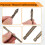 Four-Flute Sawtooth Eccentric Drill Bit, Four Edged Serrated Eccentric Drill, Four-Flute Sawtooth Eccentric Drill Bit 7