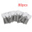 Hook and Loop Cable Management Under Desk, 80PCS Self Adhesive Cable Ties, Reusable Wire Organizers for Cords 7