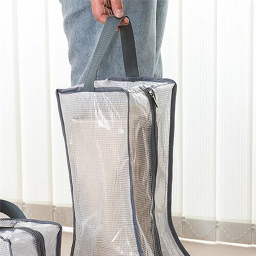 Boot Storage Bag Dust Cover for Shoes Transparent Moisture-Proof Storage Protective Cover