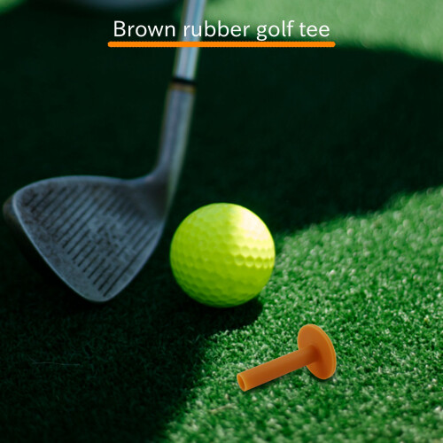 3 Piece  Tees Coffee Durable Tee Driving Range 60/ 70/ 80 mm 2