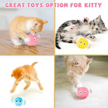 Intelligente Interactieve Bal voor Kattenspeelgoed Cat Mint Cat Training Toy Kat en Huisdier Speelbal Xiaomao Maomao Huisdier Speelgoed, Roze