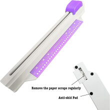 30 Hole Punch Binding Machine, Hand Push Loose Leaf Hole Punch, A4 A5 A6 A7 B5 B6 B7 Book Binder Notebook Spiral Binding