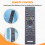 RM-ADP058 Remote Control for  Home Theater Blu-Ray Remote Control BDV-E280 BDV-E380 Remote 6